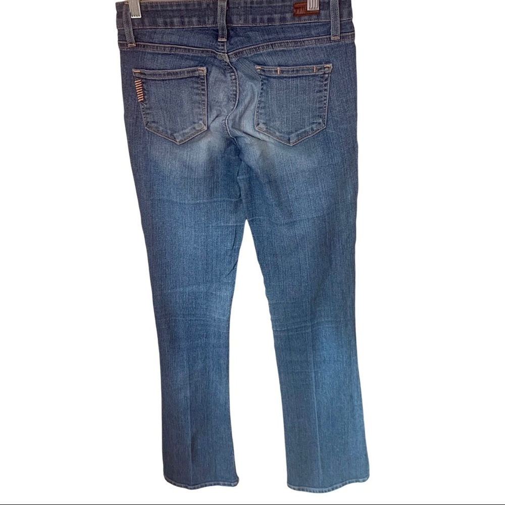 PAIGE Manhattan Collins Slim Bootcut Jeans 33” Inseam Size 26 - Picture 11 of 13